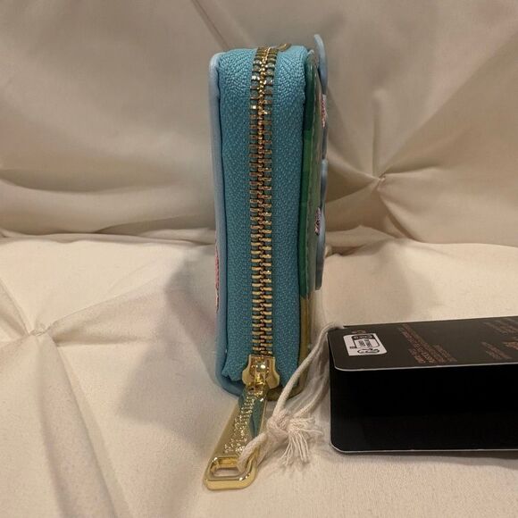 Loungefly X Disney Snow White & the Seven Dwarfs Forest Animals Zip Wallet NWT - Picture 5 of 8